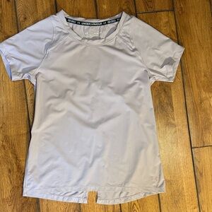 Under Armour Women's Lavender Short Sleeve Performance Tee